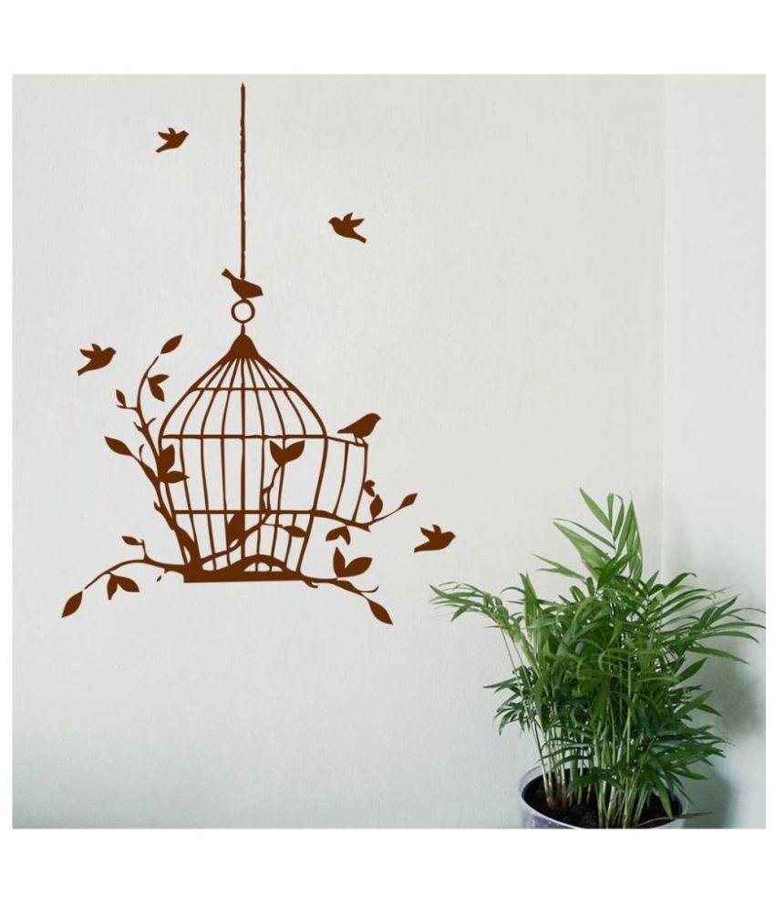     			Decor Villa Fly Bird PVC Wall Stickers