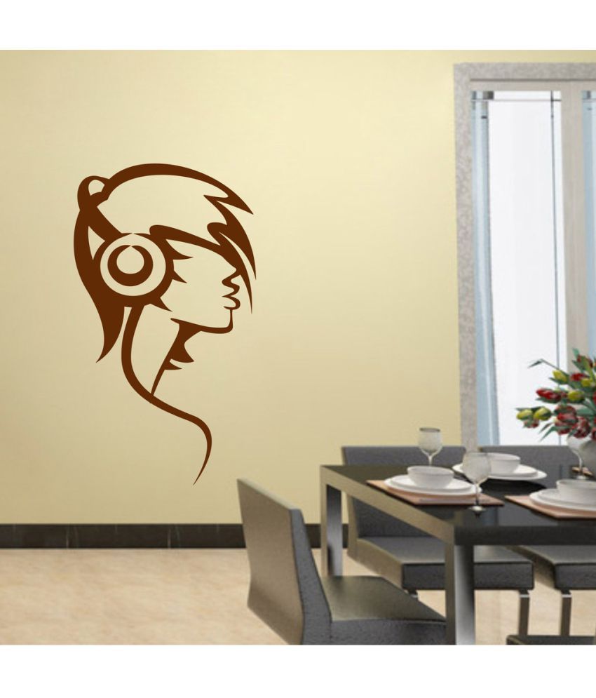     			Decor Villa Let's play the music PVC Wall Stickers