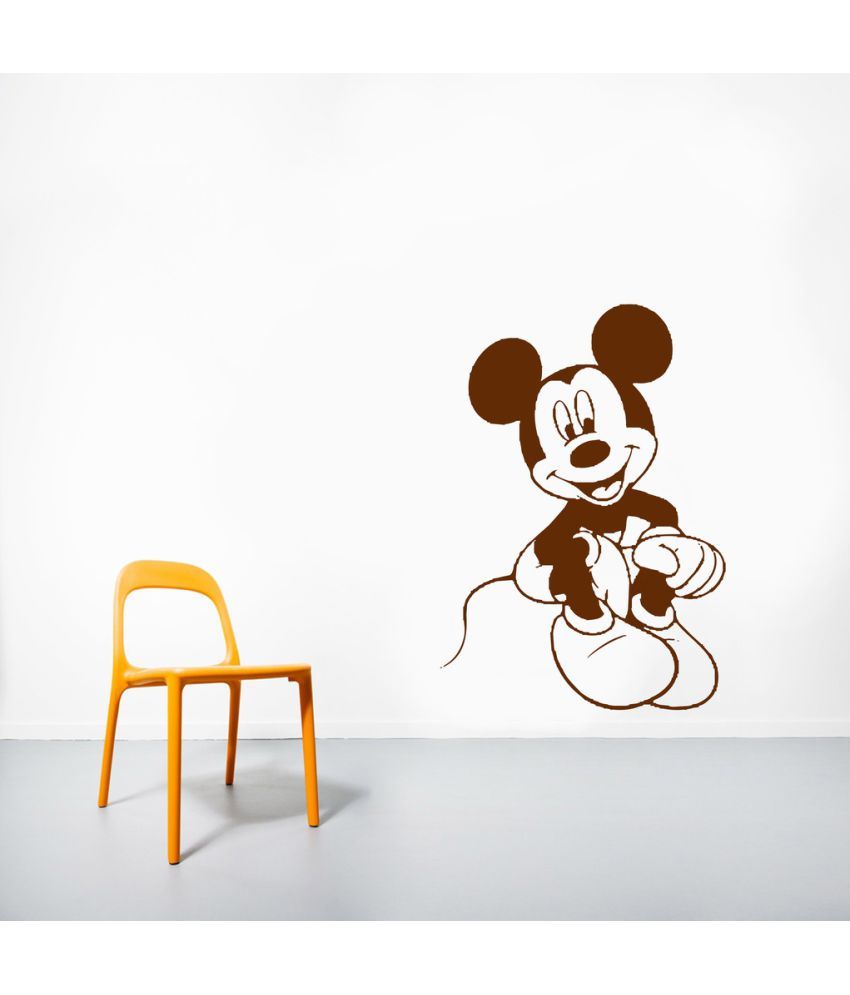     			Decor Villa Micky Mouse Wall PVC Wall Stickers