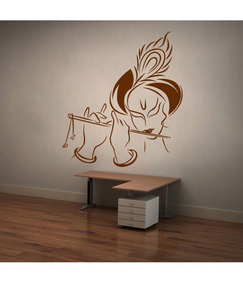     			Decor Villa Shir Krishna Wall PVC Wall Stickers