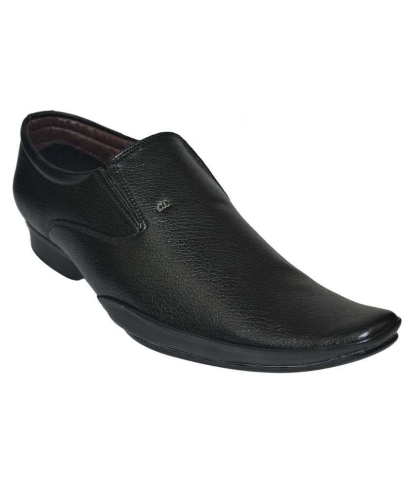 Human Steps Black Leather Formal Shoes Price in India- Buy Human Steps  Black Leather Formal Shoes Online at Snapdeal
