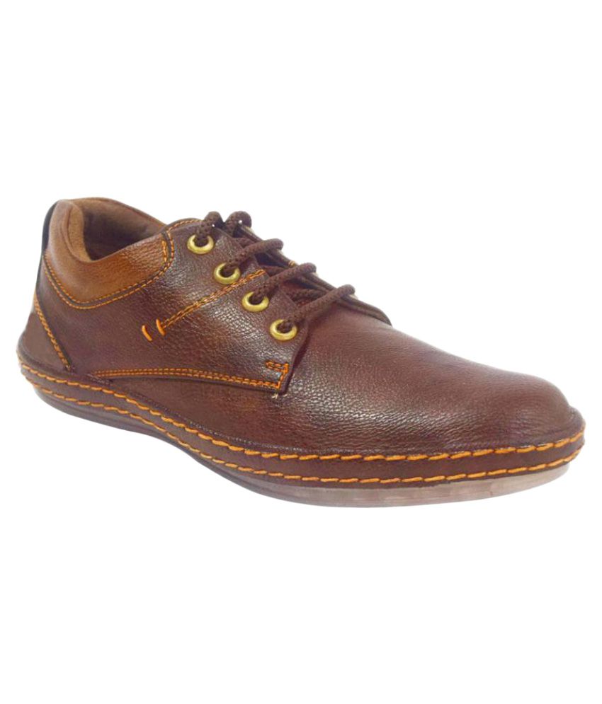 Woodpecker Outdoor Brown Casual Shoes 