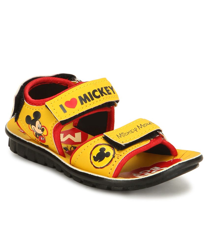  Disney  Mickey Friends Yellow Sandals  Price in India Buy 