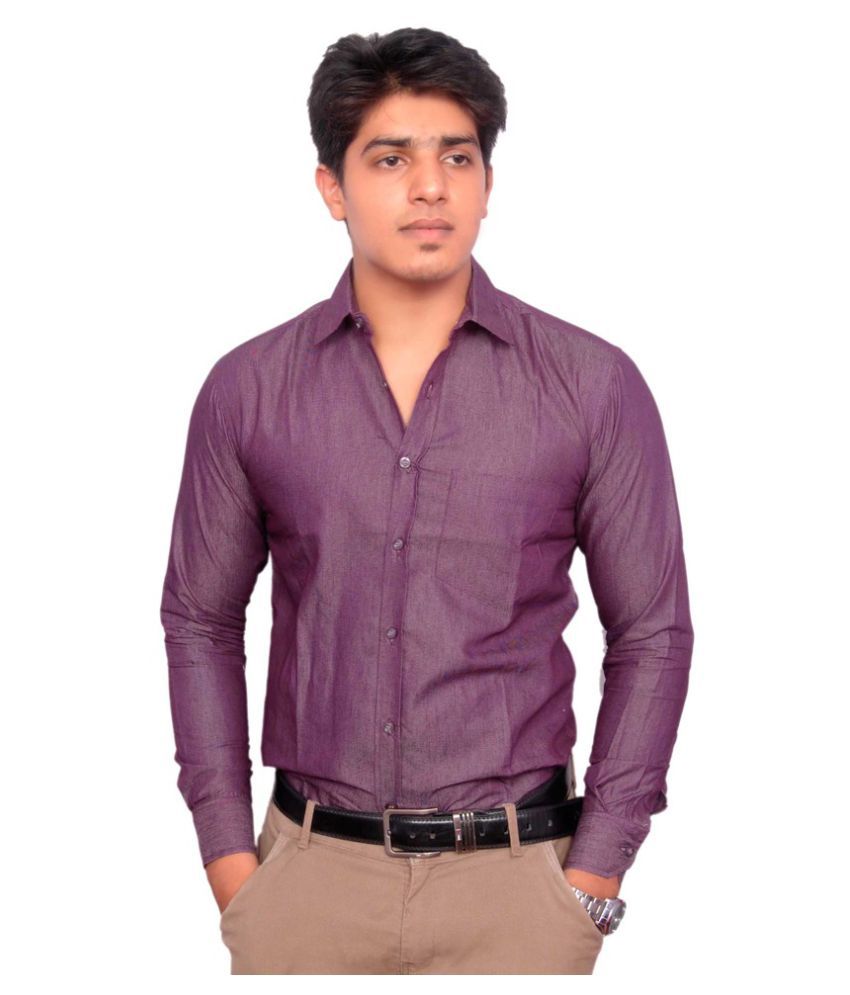 purple formal pants