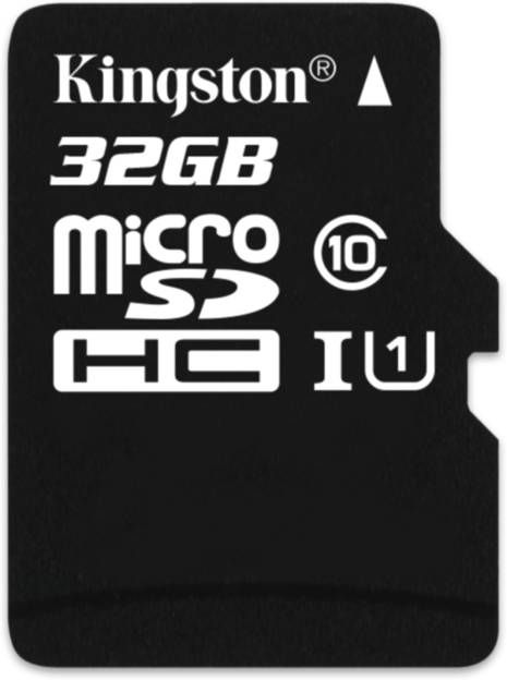 Kingston 1 SD Memory Card 32GB with adapter class 10 