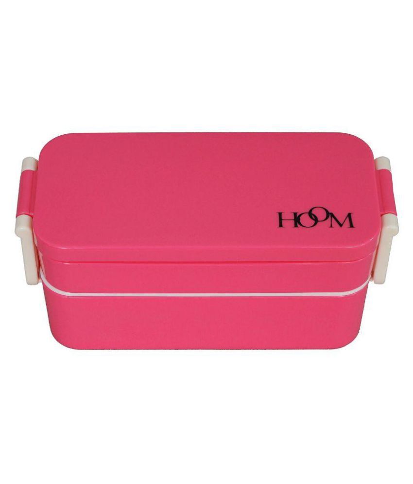     			HOM Pink Lunch Box