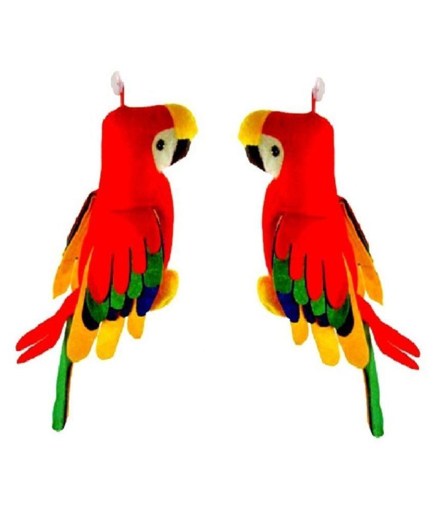 parrot soft toy