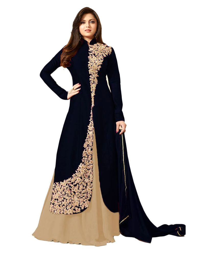 anarkali gown snapdeal