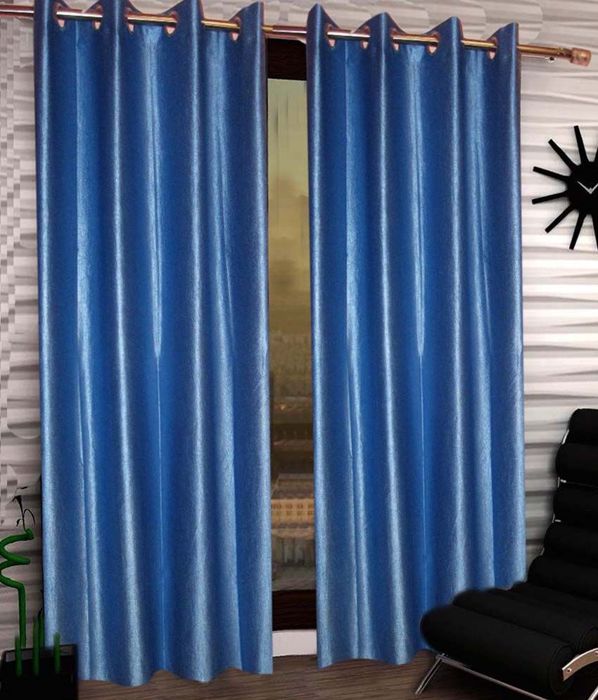 Dywin Single Window Eyelet Curtains Blue Buy Dywin Single Window