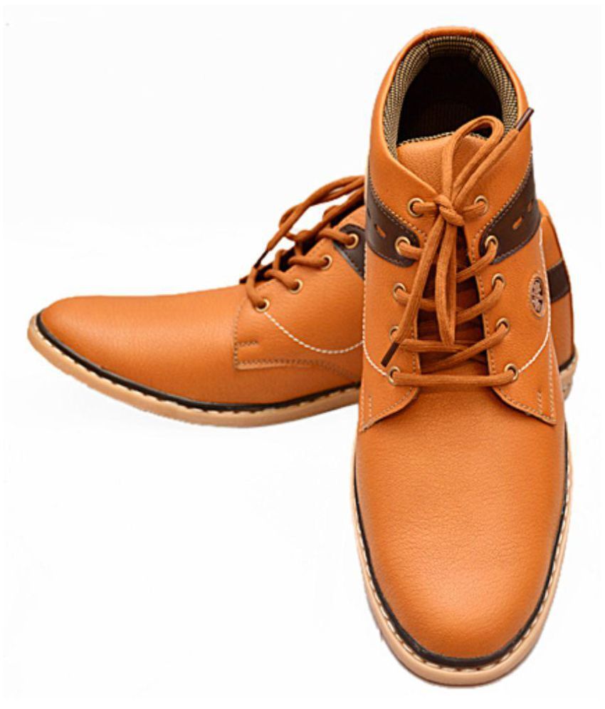Foot Locker Outdoor Brown Casual Shoes 