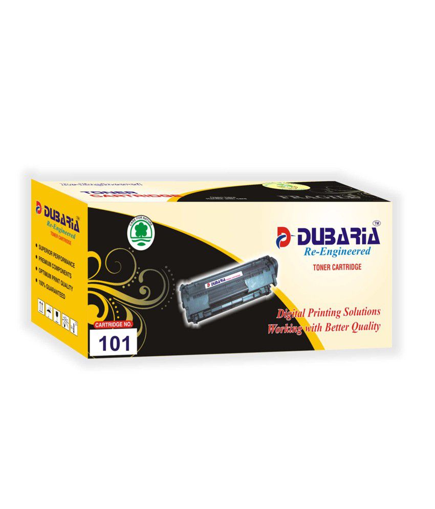     			Dubaria Black Single Toner for 101 Toner Cartridge Compatible For Samsung 101 / MLT-D101S For Use In ML-2160, ML-2161, ML-2162G