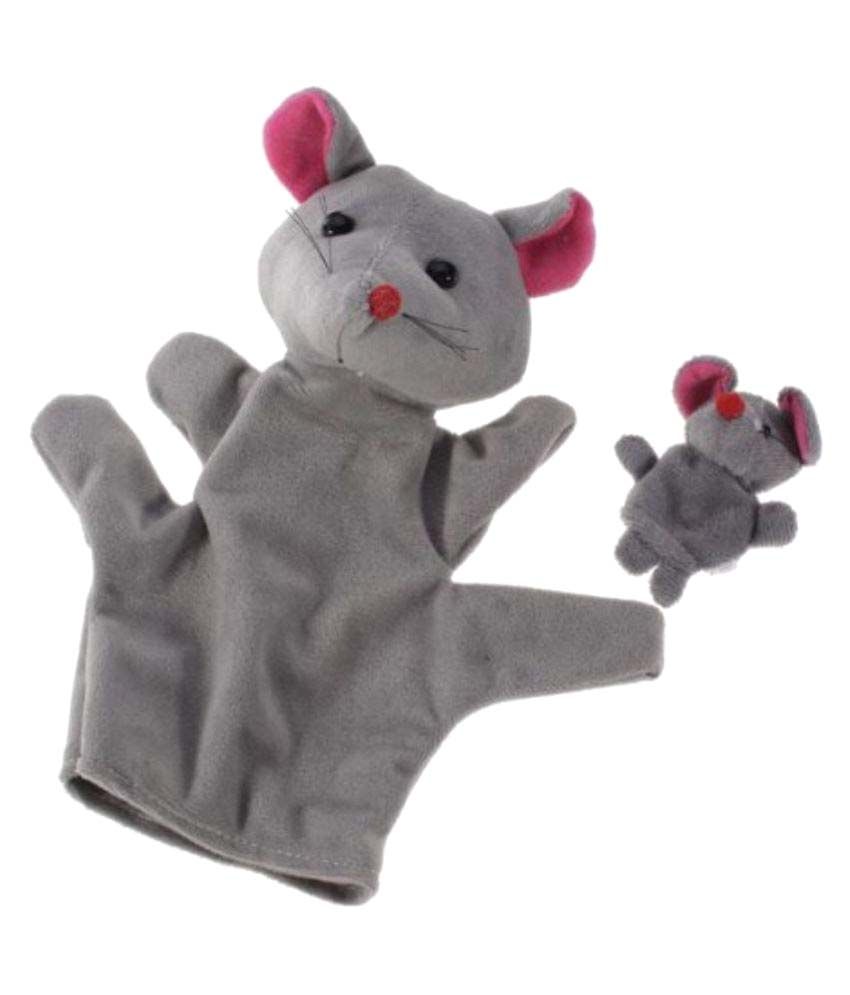 Kuhu Creations Grey Mouse Hand Puppet - Buy Kuhu Creations Grey Mouse ...