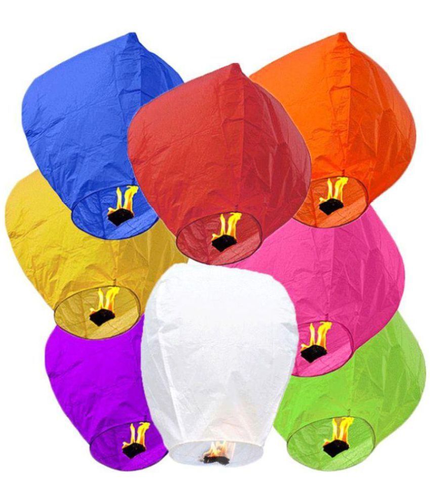 NXT GEN Flying Lantern Sky Lanterns 80 Pack of 8 Buy NXT GEN Flying