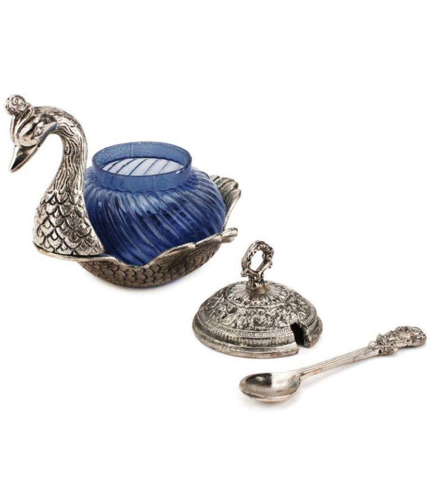 Jewel Shine Decorative Pots Aluminium Blue 15 Buy Jewel Shine