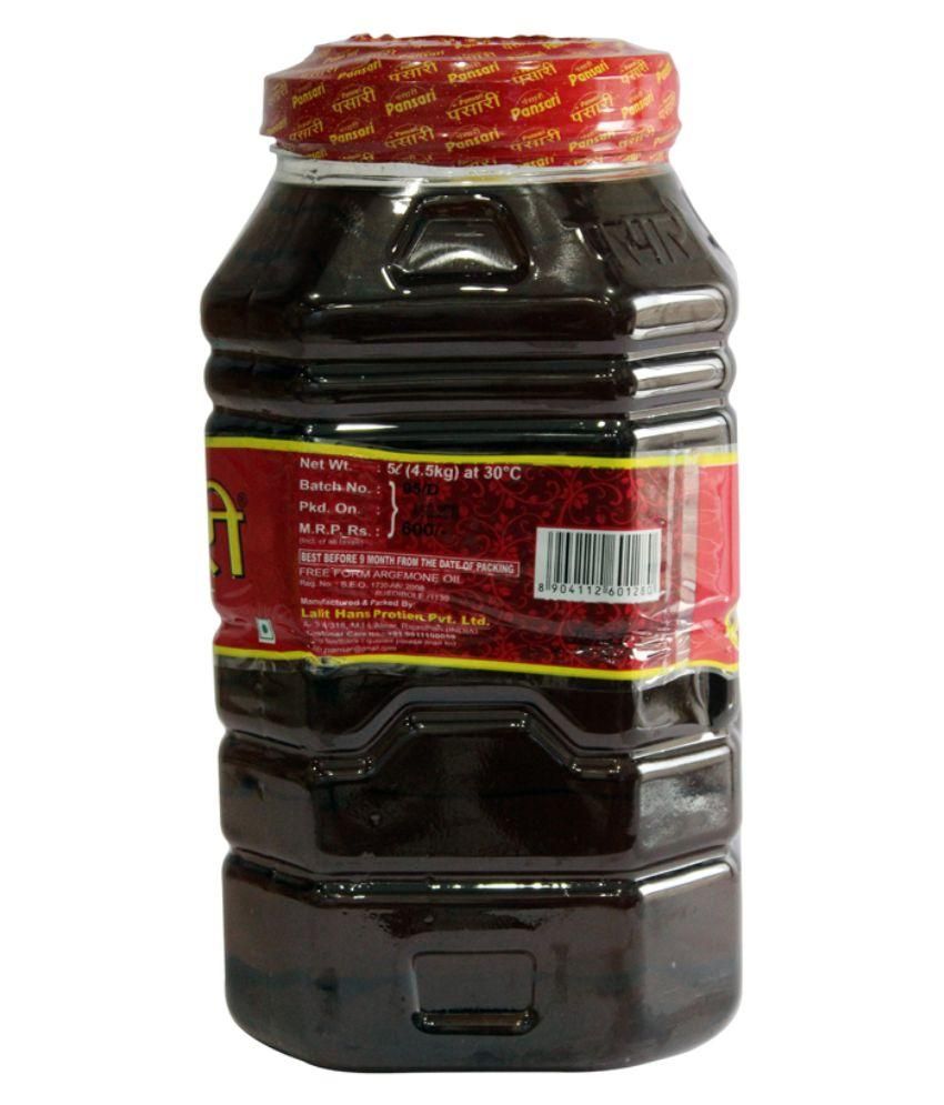 Pansari Mustard Oil 5 l ( 4 UNIT ) Buy Pansari Mustard Oil 5 l ( 4