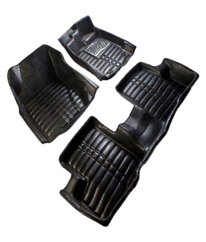 SP Enterprises Black Plastic Car Floor Mat Set of 5 Buy SP Enterprises Black Plastic Car