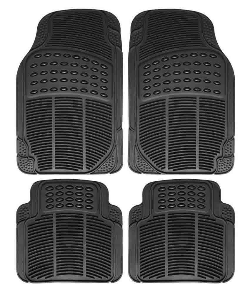     			True Vision Black Car Floor Mat - Set of 4