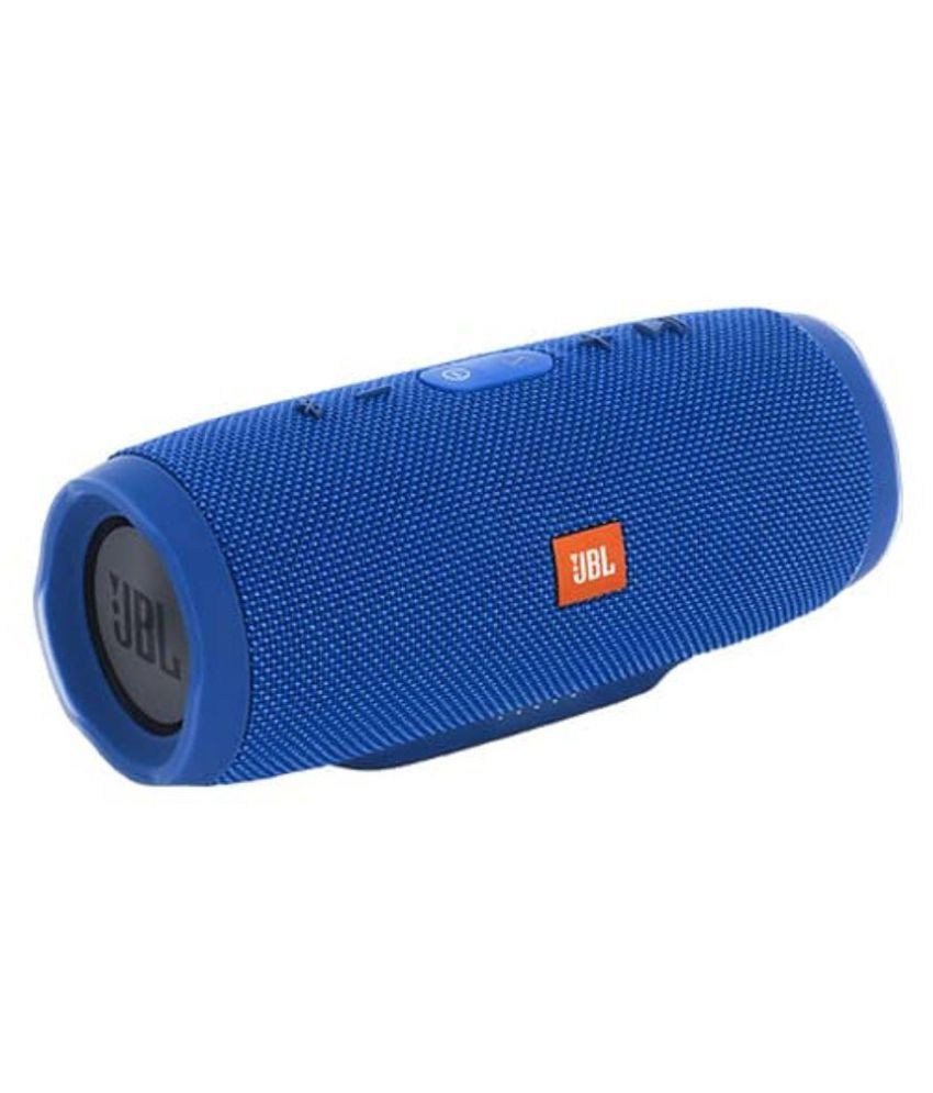 Jbl Charge 3 Bluetooth Speaker Blue available at SnapDeal for Rs.18000