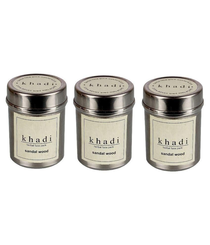     			Khadi herbal sandalwood face pack 150 gm - Pack of 3