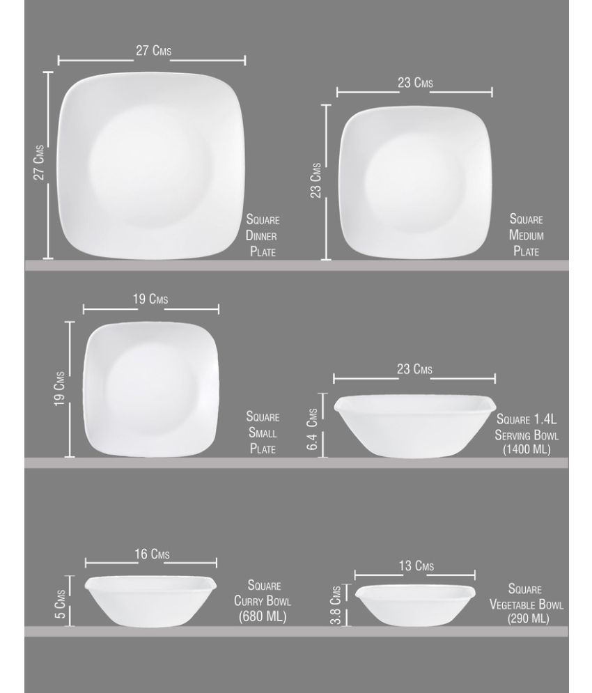 Corelle Square Round Livingware Twilight Grove 21 Pcs Dinner Set Corelle Square Round Livingware Twilight Grove 21 Pcs Dinner Set
