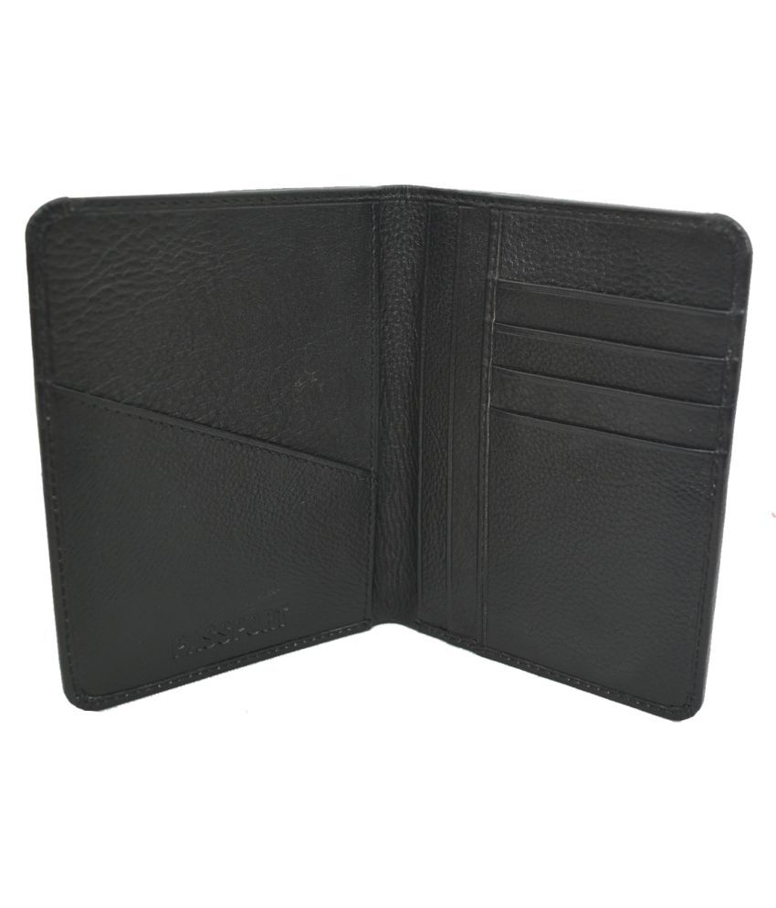 Rehan's Black Formal Passport Wallet: Buy Online at Low Price in India ...