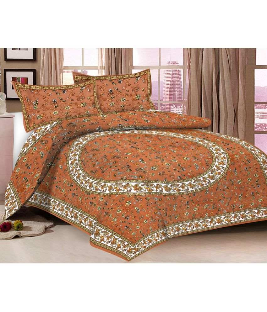 Metro Living Double Cotton Printed Bed Sheet Buy Metro Living Double