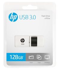 HP X765w 128GB USB 3.0 Utility Pendrive (White)