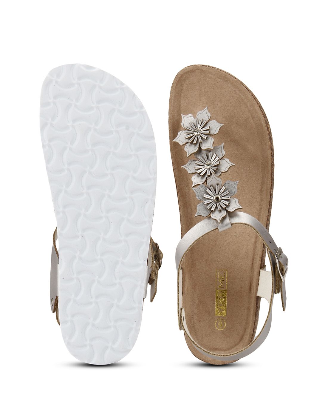 silver flats 9.5