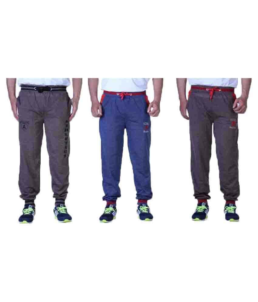 mens multi pocket joggers