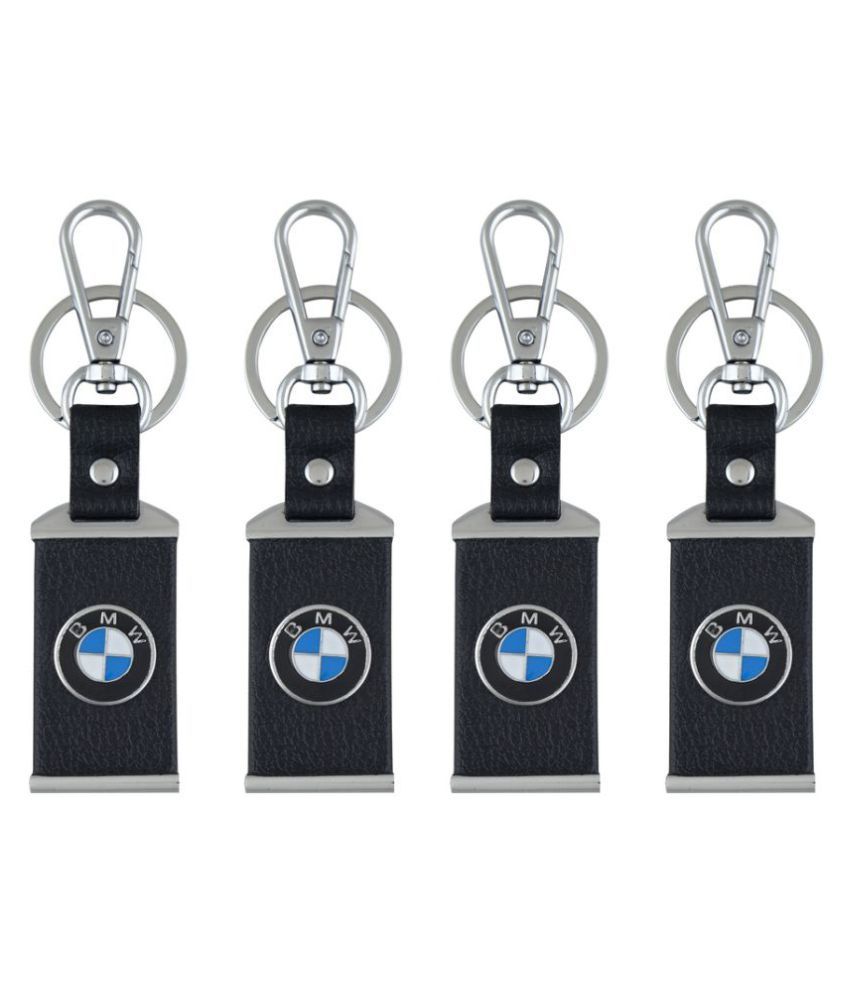 Parrk BMW Leather Key Chain Pack of 4 available at SnapDeal for Rs.556