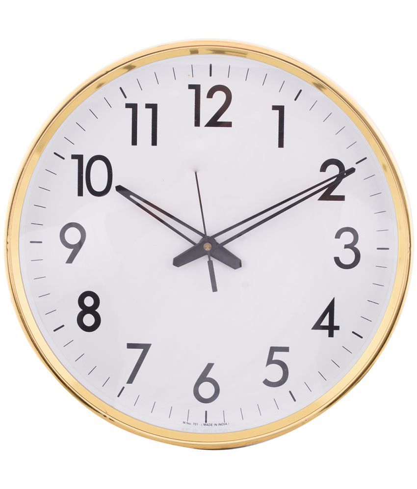     			eCraftIndia Circular Analog Wall Clock -