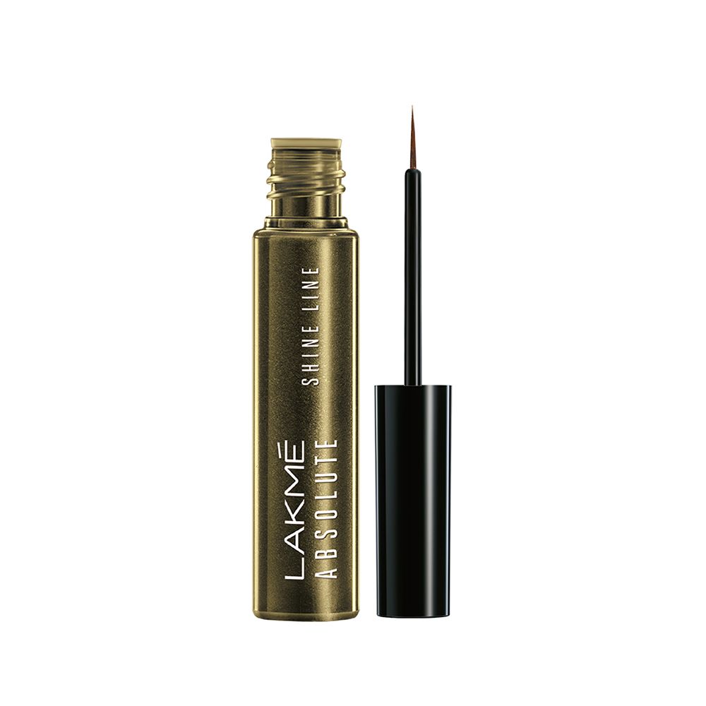 Lakme Absolute Shine Line Eye Liner, Liquid Gold, 4.5 ml