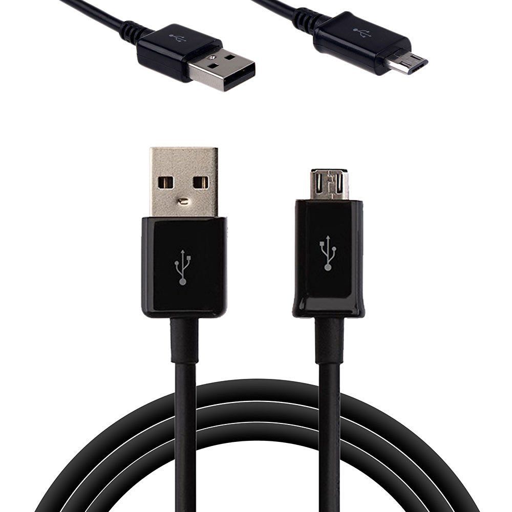 CASVO 2.1A Redmi MI USB Data Cable Black1M for Redmi Note 5, Note 5