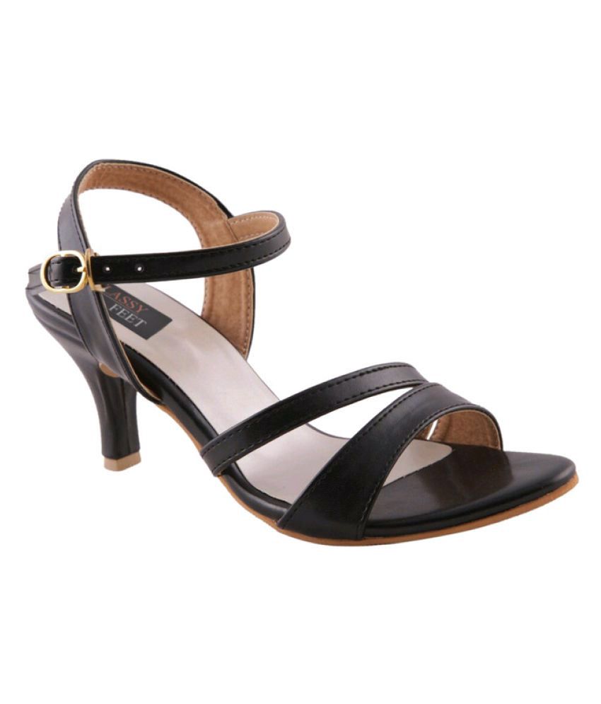 classy black heel