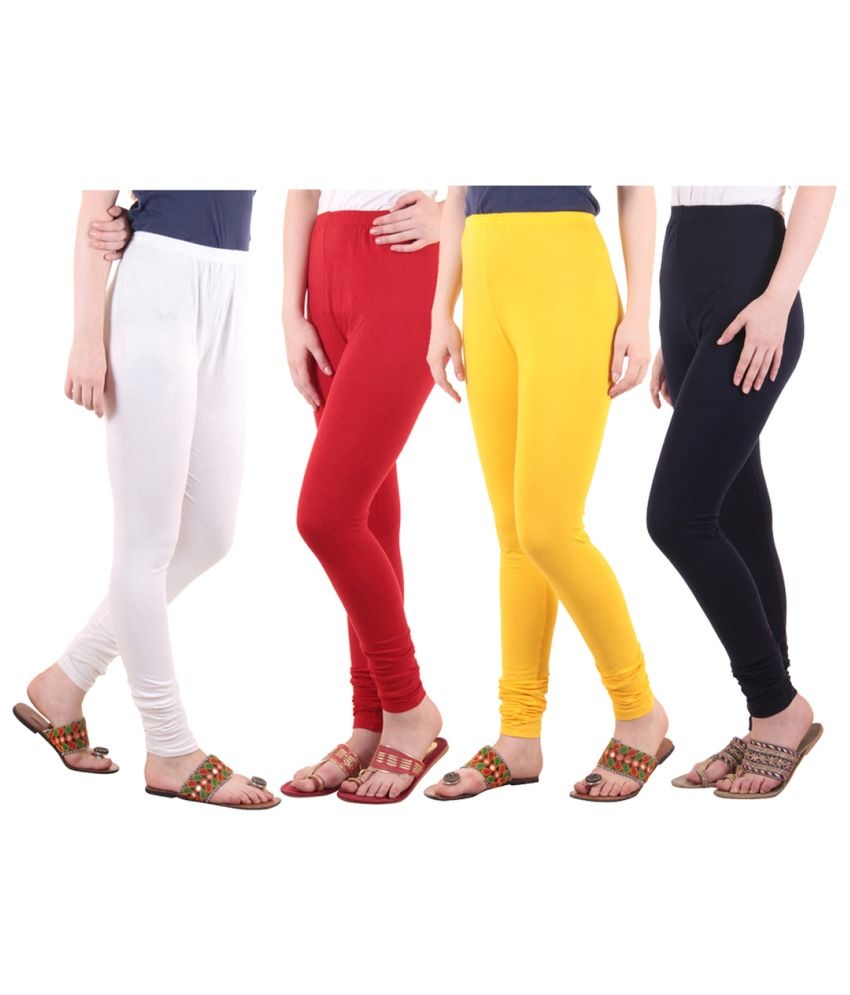     			Diaz Cotton Lycra Pack of 4 Leggings