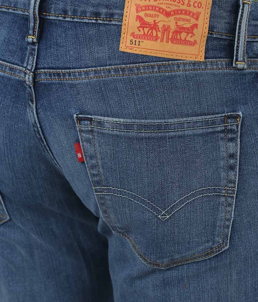 levis 511 blue