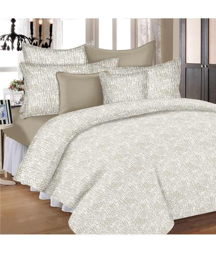 Divine Casa Double Cotton Bed Sheet Buy Divine Casa Double Cotton Bed