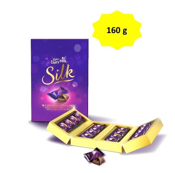 Cadbury Dairy Milk Silk Milk Chocolate Praline 160 gm Gift Pack Buy