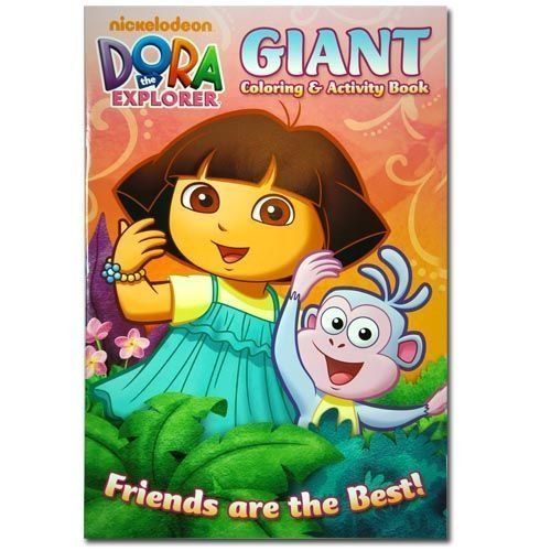 Dora The Explorer 11x16 Giant Coloring & Activity Book, 16 pgs: Buy ...