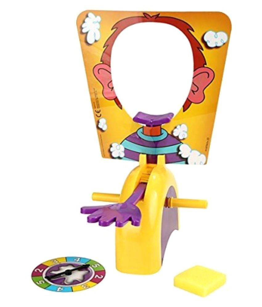 VRT Multicolour Plastic Pie Face Game Buy VRT Multicolour Plastic Pie