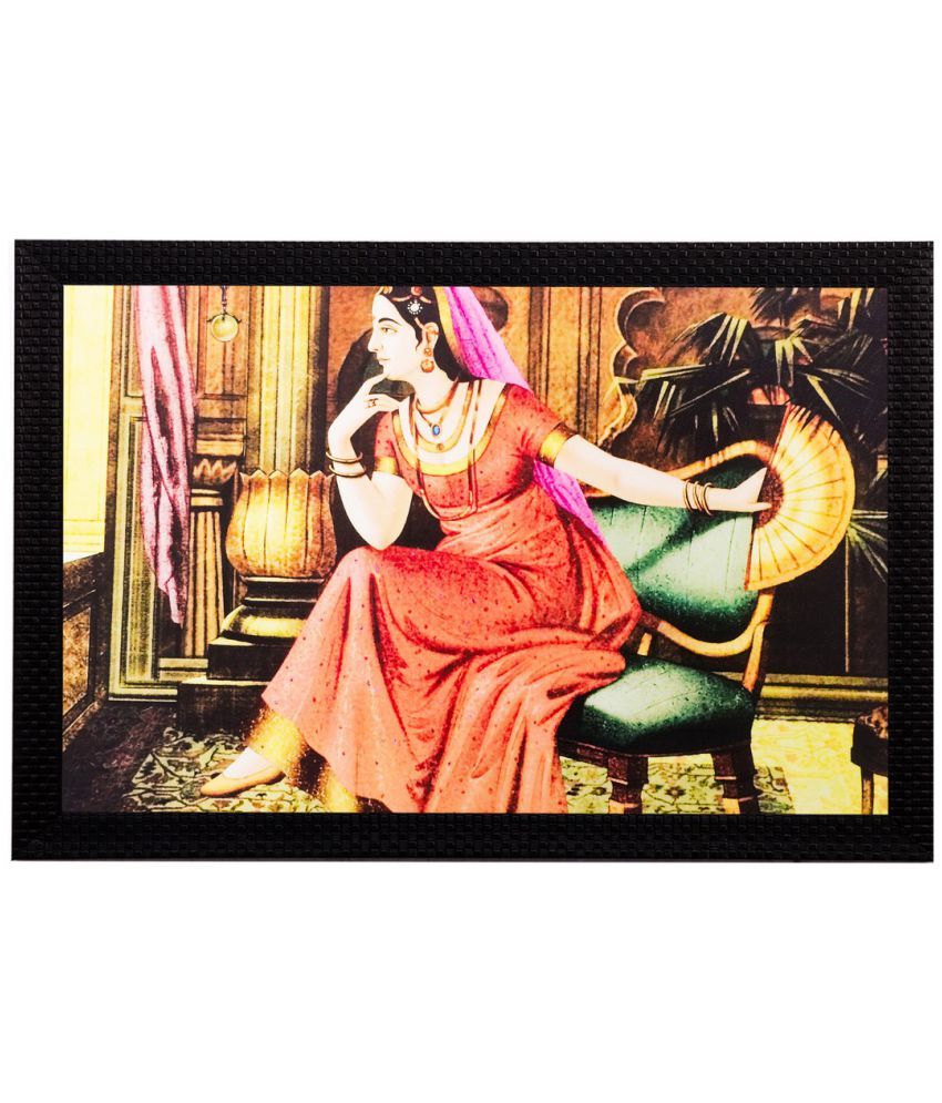     			eCraftIndia Wood Art Prints With Frame Single Piece