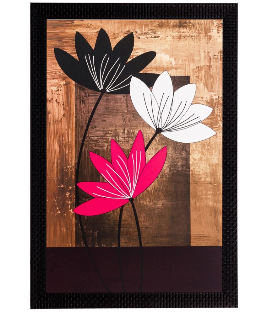     			eCraftIndia Wood Art Prints With Frame Single Piece