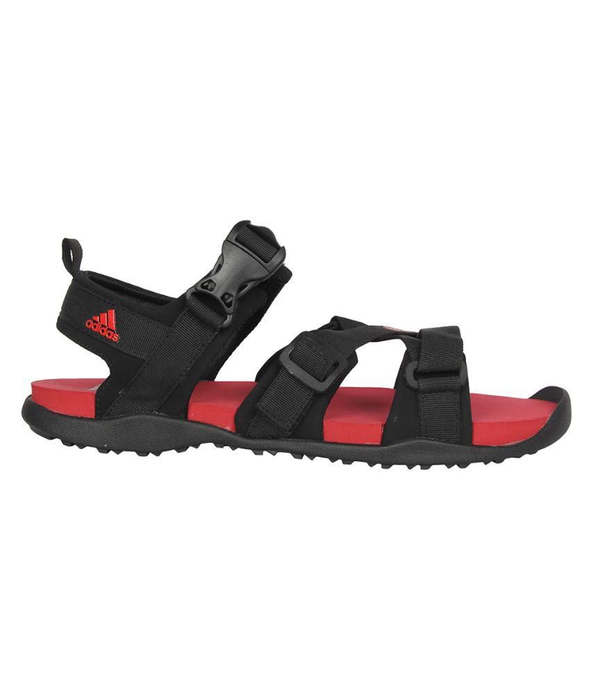Adidas GLADI M Black Floater Sandals 