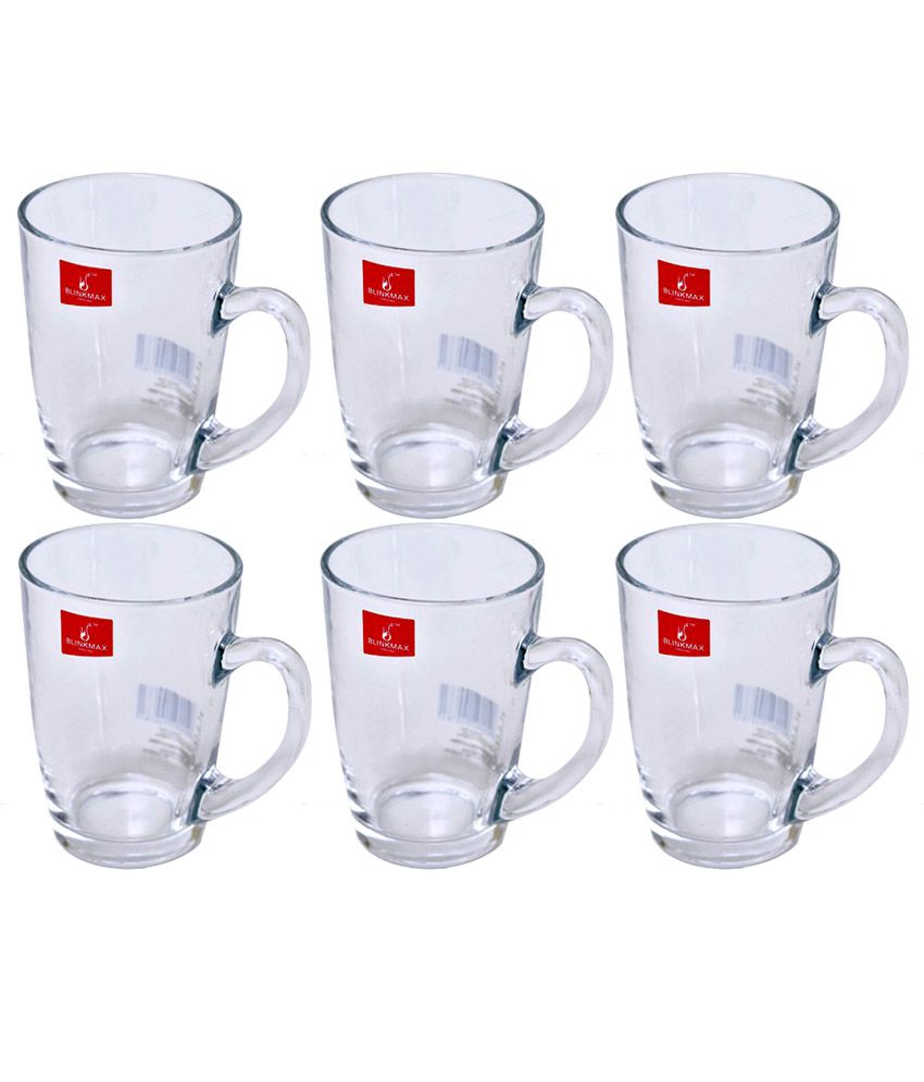 Blinkmax Glass Tea Cup 6 Pcs Buy Online at Best Price in