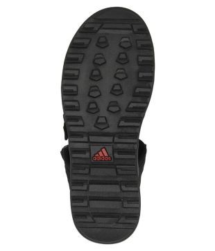 adidas gladi black floaters