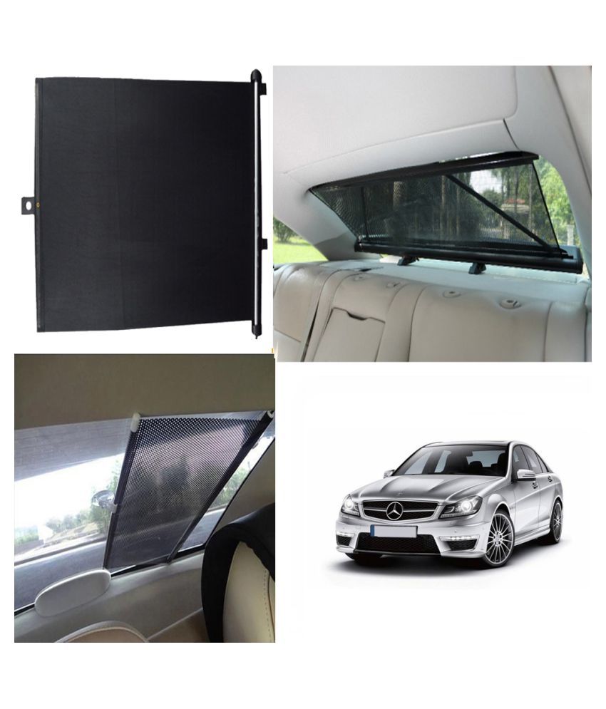 Capeshoppers Black Car Roller Sunshade : Buy Capeshoppers Black Car ...