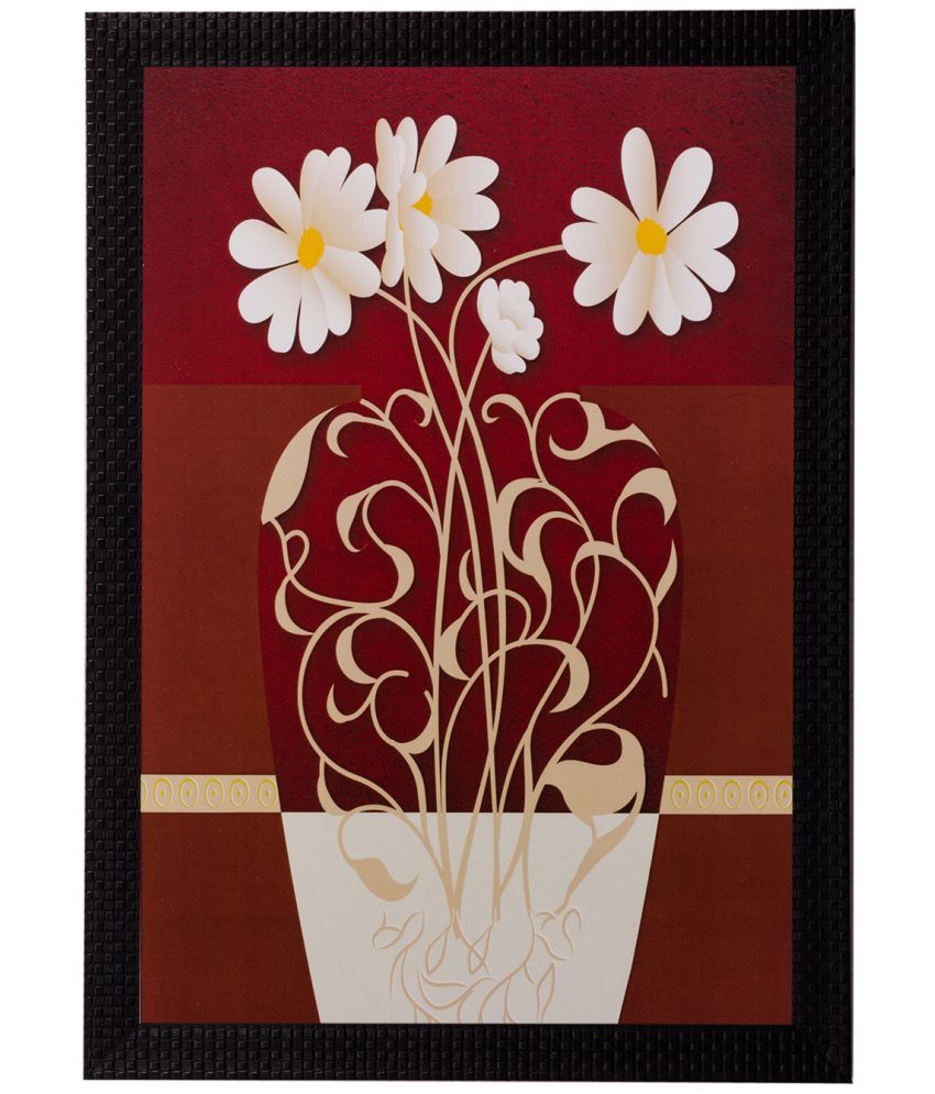     			eCraftIndia Wood Art Prints With Frame Single Piece