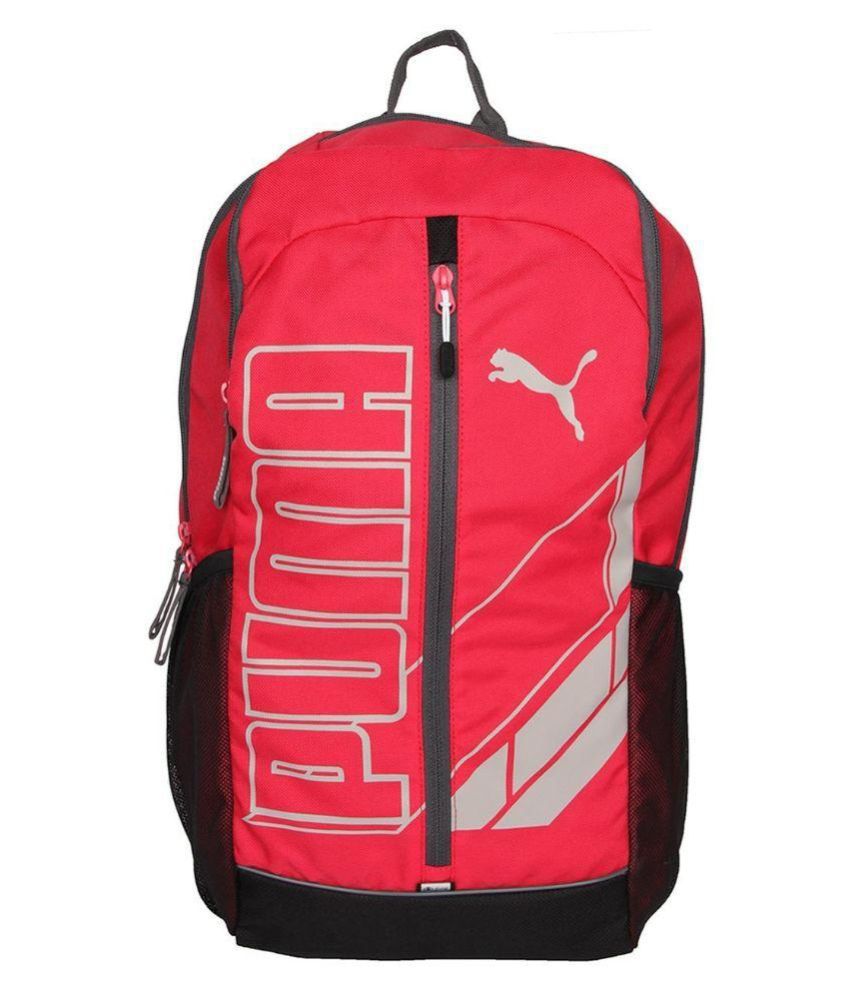 Puma Rose Red Casual Backpack - Buy Puma Rose Red Casual Backpack Online at Low Price - Snapdeal
