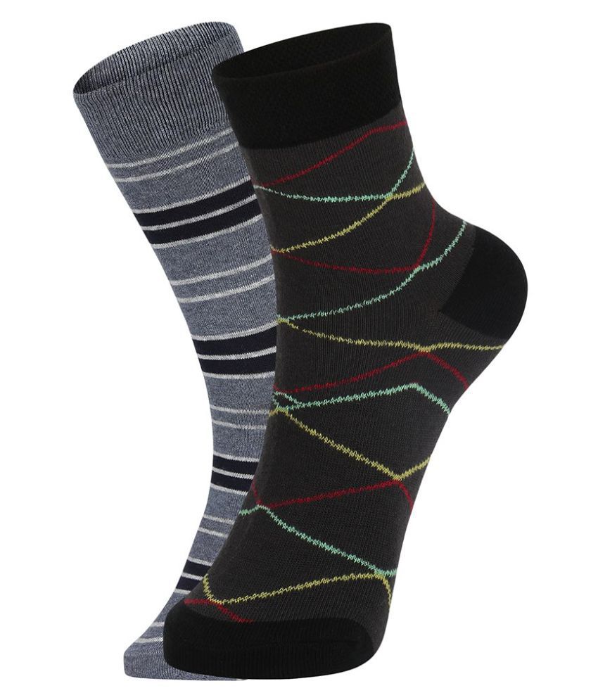 Dukk Multi Casual Full Length Socks: Buy Online at Low Price in India ...