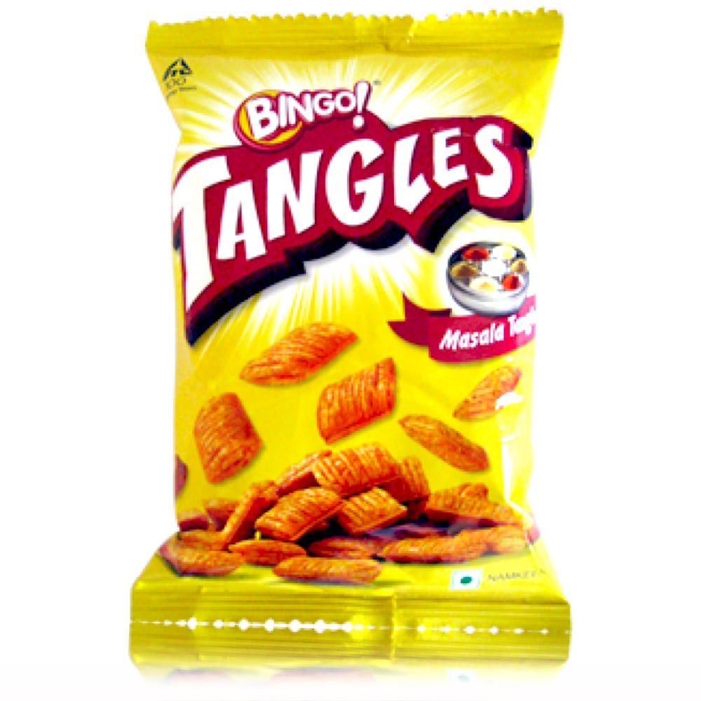 Bingo Masala Tangles Snacks Rs 5 Pack Of 6: Buy Bingo Masala Tangles ...